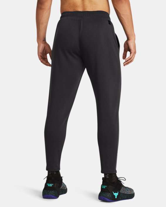 Men's Project Rock Terry Gym Pants in Gray image number 1